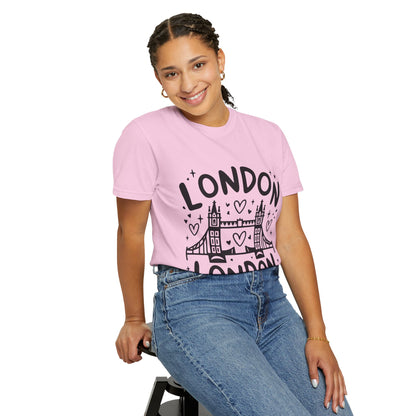 Unisex Garment-Dyed T-shirt - Cozy London