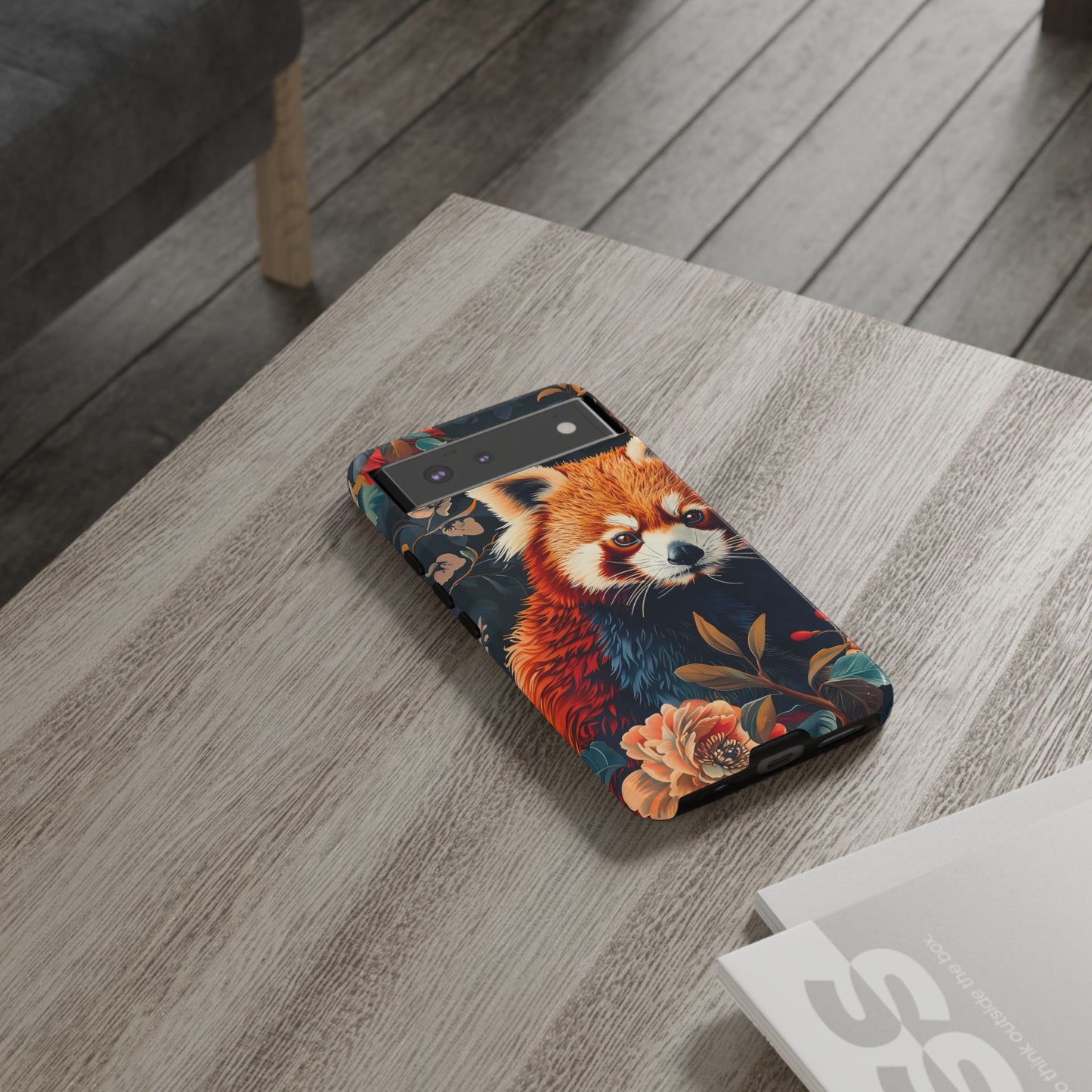 Cute Red Panda Phone Case, Wildlife Lover Gift, Tough Cases for iPhone, Nature-Themed Phone Cover, Animal Art Shell, Cute Tech Accessories