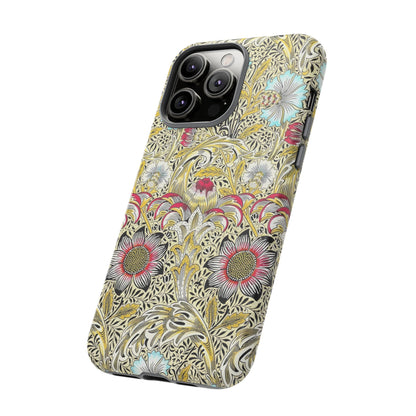 Floral Phone Case - Tough Cases, Floral Design, Stylish, Protective, Unique Gift for Her, Phone Accessories