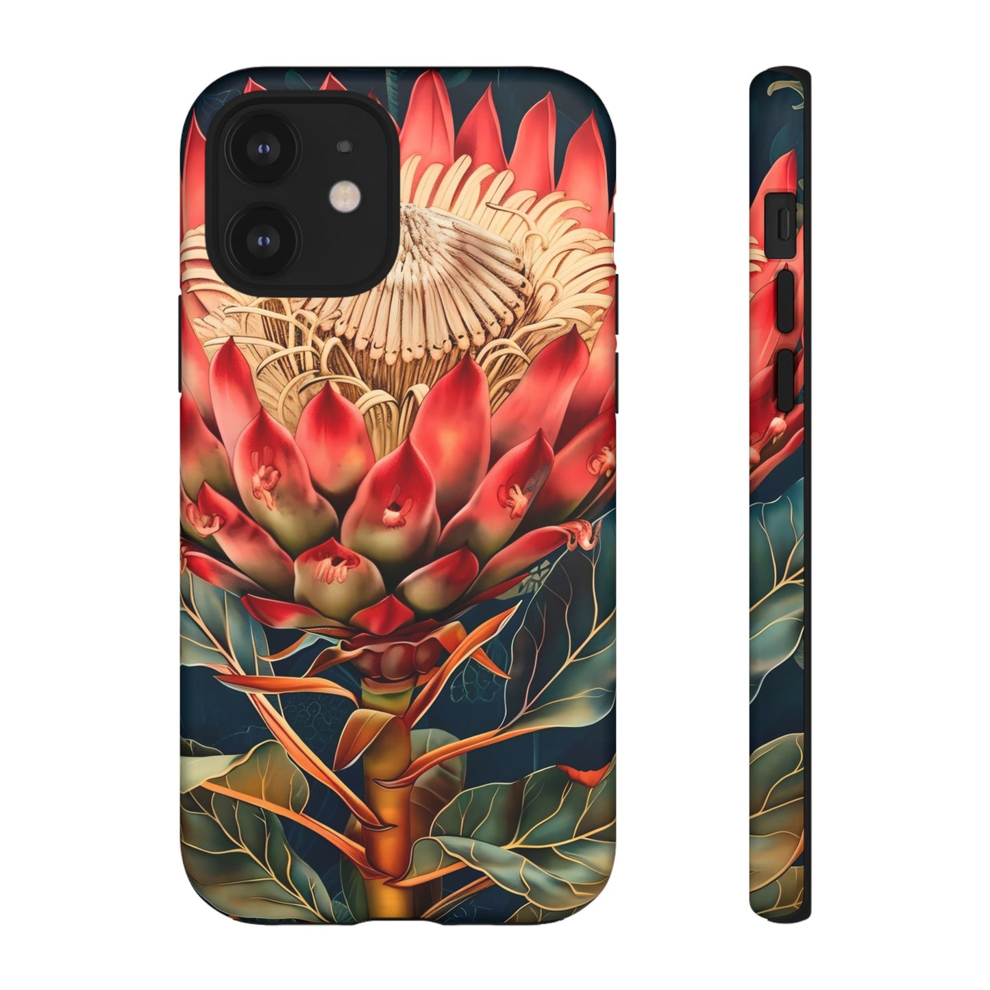 Tough Cases: Vibrant Floral Phone Case, Tough Phone Covers, Floral Art Cases, Nature Design Accessories, Gift for Nature Lovers
