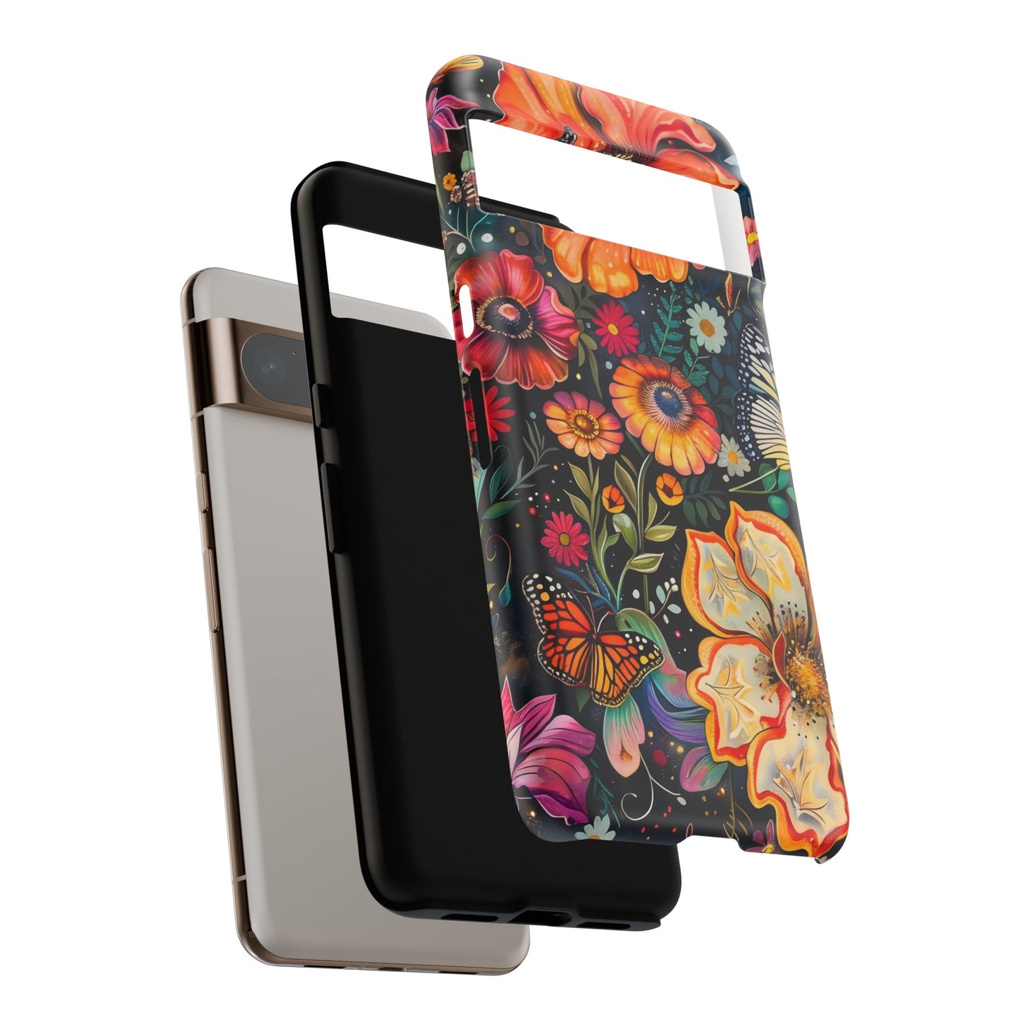 Vibrant Floral Phone Case, Tough Cases for Nature Lovers, Eye-Catching Flower Design, Unique Gift, Eco-Friendly Accessories, Birthday [...]