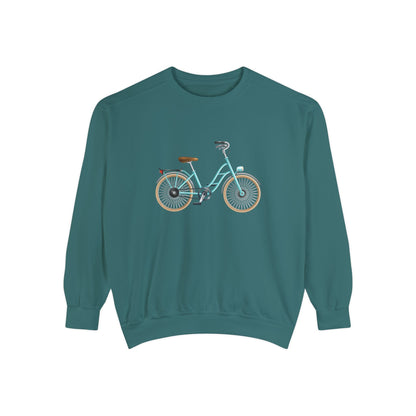 Unisex Garment-Dyed Sweatshirt - Classy Bicycle