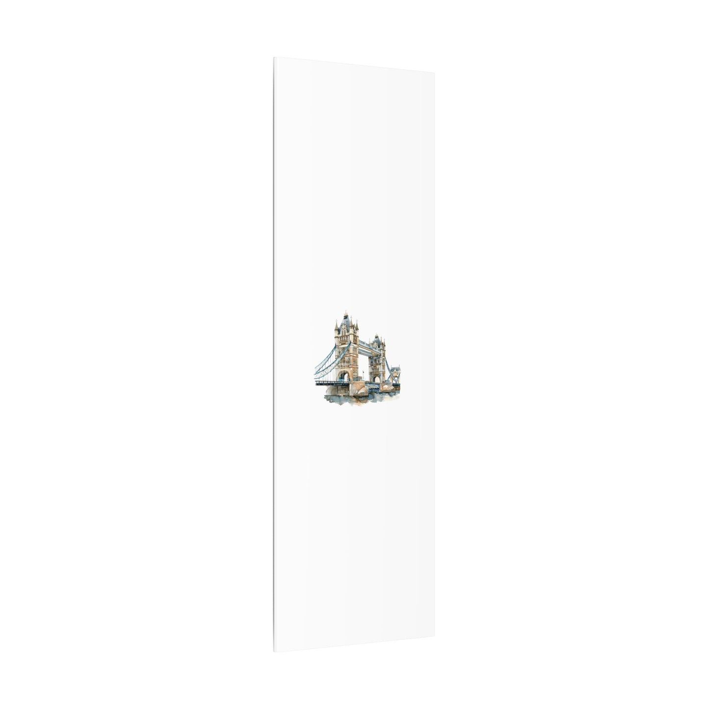 London Bridge Matte Canvas Wall Art, Elegant Home Decor, Unique Gift for Art Lovers, Travel Enthusiast Wall Decor, Modern Aesthetic