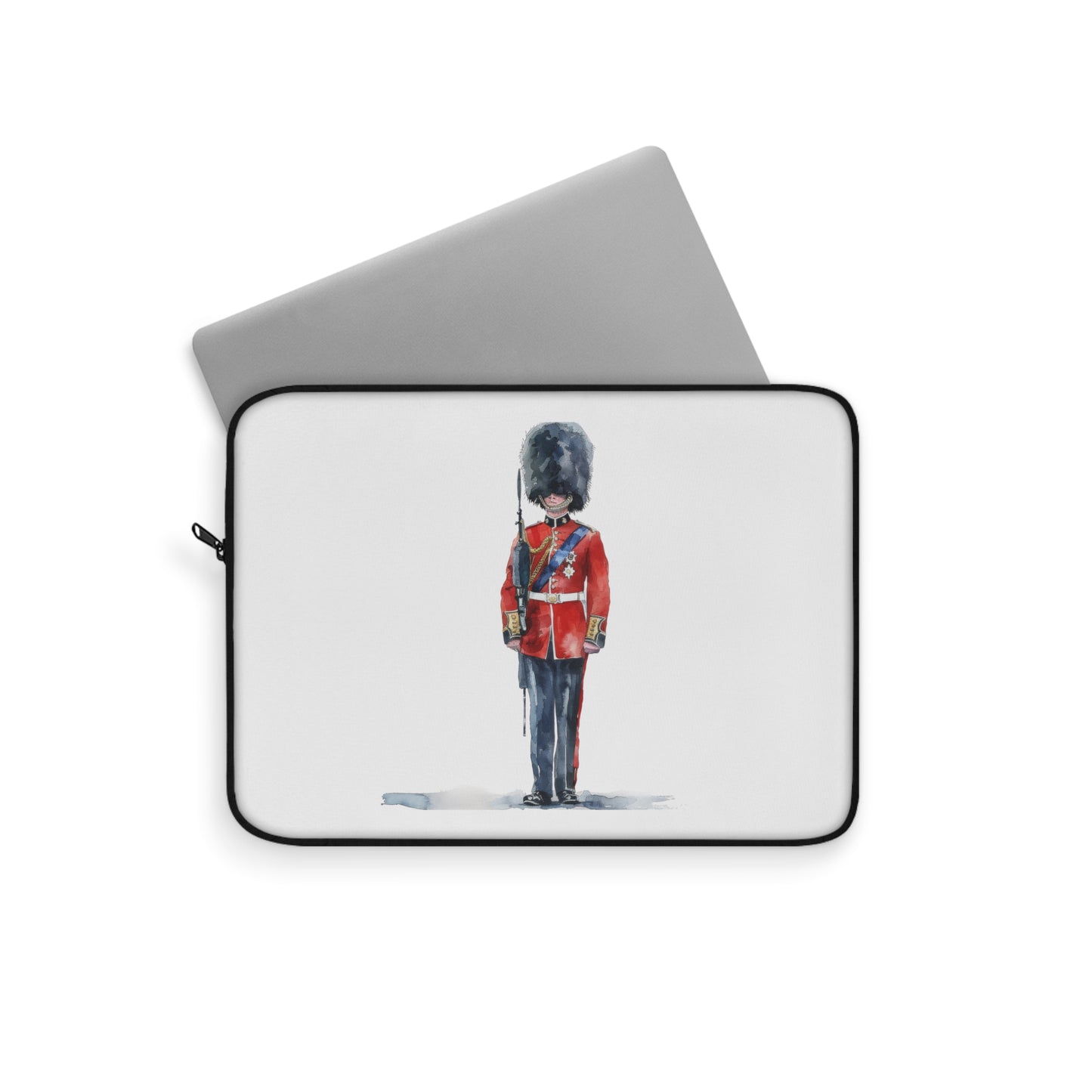 Stylish Laptop Sleeve with Royal Guard Design, Laptop Case, Tech Accessory, Gift for Students, Office Organization, Travel Essential