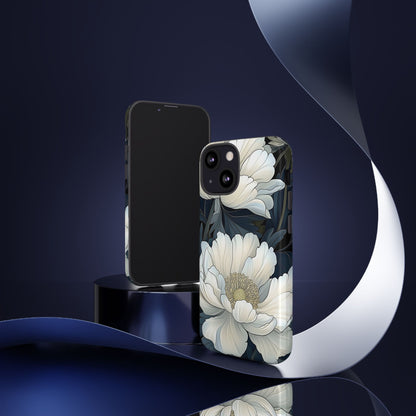 Elegant Floral Phone Case, Floral iPhone Cover, Flower Art Phone Case, Eco-Friendly Mobile Protection, Tough & Stylish Phone Case