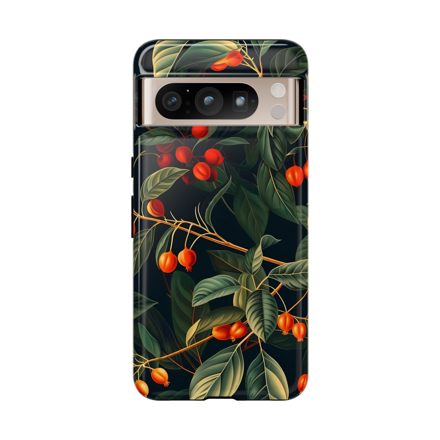 Tough Cases, Floral Phone Case, Nature-Inspired Tech, Unique Gift, Phone Accessory, Botanical Design, Fall Vibes