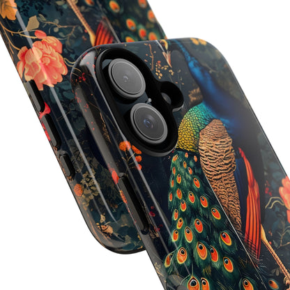 Peacock Phone Case - Artistic Floral Design, Tough Covers for iPhone, Stylish Mobile Accessories, Gift for Nature Lovers, Unique Cell [...]