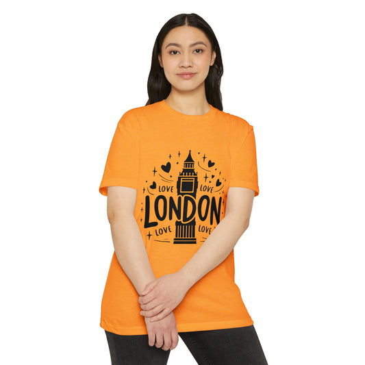 Unisex CVC Jersey T-shirt - Lovely London Vibes