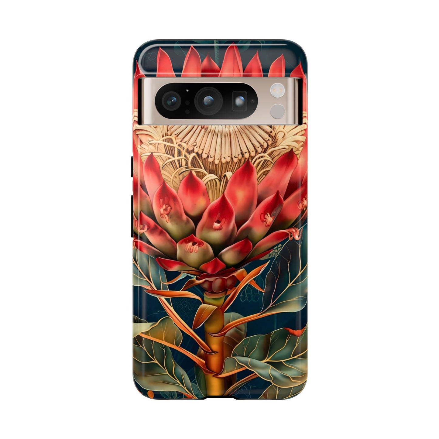Tough Cases: Vibrant Floral Phone Case, Tough Phone Covers, Floral Art Cases, Nature Design Accessories, Gift for Nature Lovers
