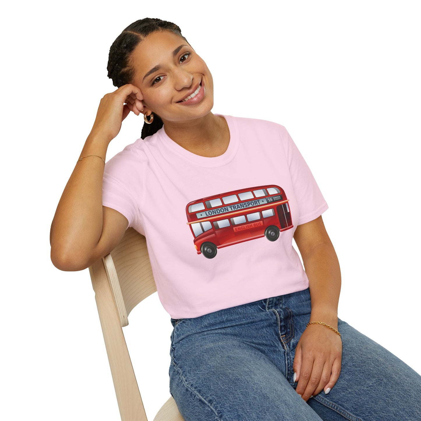 Unisex Softstyle T-Shirt - London Transport English Bus