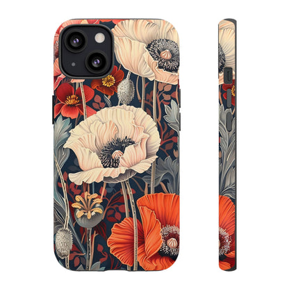 Floral iPhone Case - Tough Cases, Stylish Phone Cover, Durable Protection, Floral Design, Gift for Nature Lovers, Trendy Cell Phone [...]
