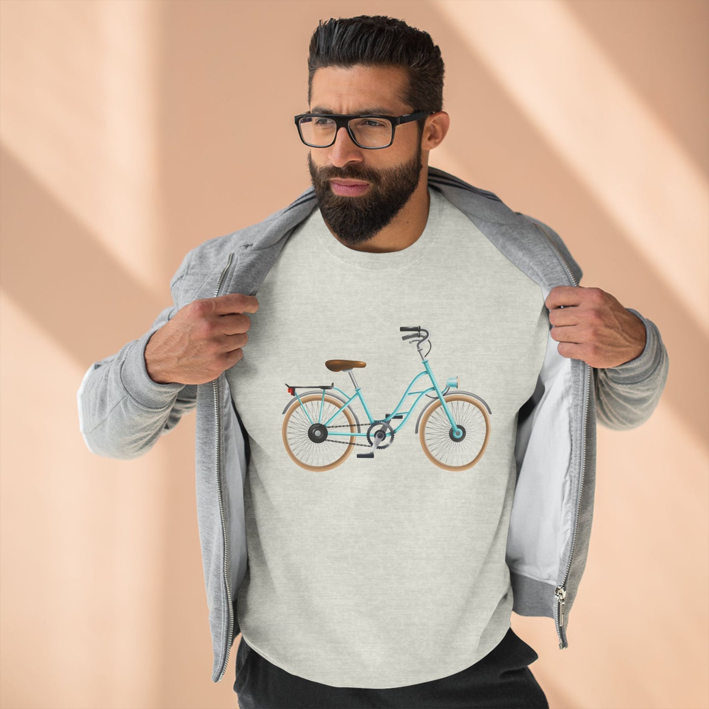 Unisex Crewneck Sweatshirt - Classic Bicycle