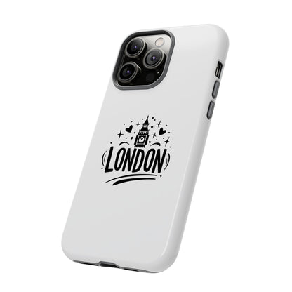 Stylish Phone Case for London Lovers, London Gift, Travel Accessory, Unique Smartphone Case, Cityscape Phone Cover