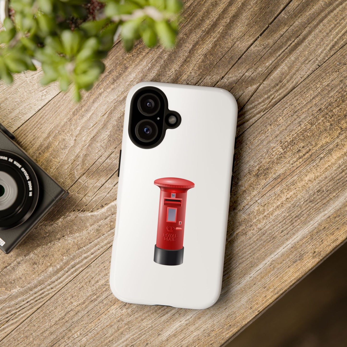 Red Post Box Phone Case - Tough and Stylish Design