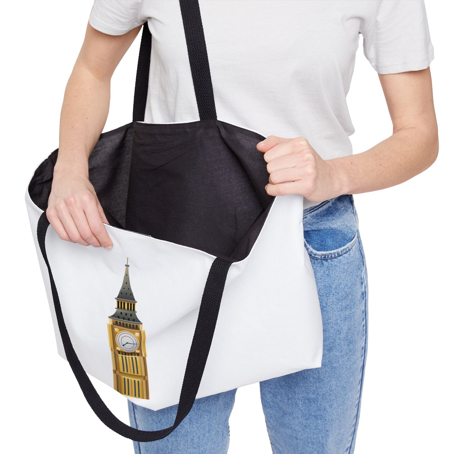 London Big Ben Weekender Tote Bag, Travel Bag, Beach Bag, Stylish Tote, Vacation Essentials, Gift for Travelers