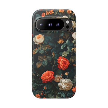 Floral Phone Case | Tough Cases with Elegant Design | Gift for Her, Mother's Day, Birthdays, Personalized, Trendy Tech Accessories