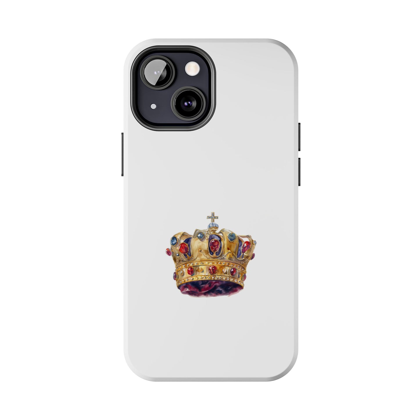 Royal Crown Tough Phone Case - Durable and Stylish Protection