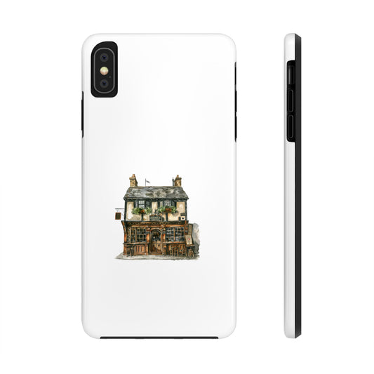 Charming Cottage Tough Phone Case - Durable Protection with Whimsical Design