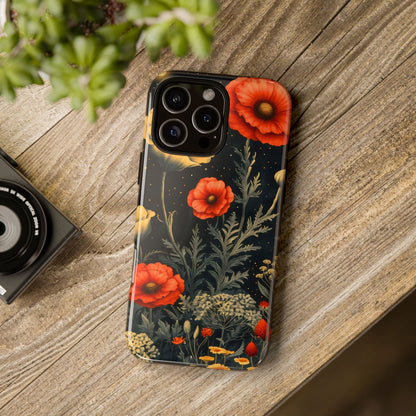 Floral Phone Case: Tough Cases for Nature Lovers, Floral Phone Cover, Protective Case, Gift for Gardeners, Birthday Present