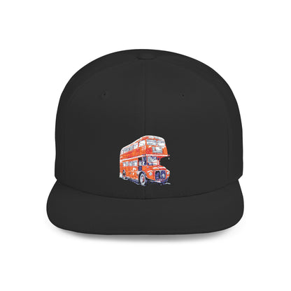 Historical English Architecture Flat Bill Snapback