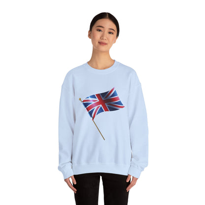 Unisex Heavy Blend™ Crewneck Sweatshirt - Flying the Flag - The British Union Jack