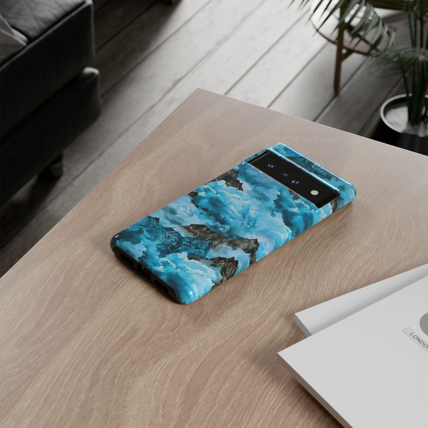 Mountain Wave Phone Case - Adventure Gear, Outdoor Gifts, Stylish Cases, Trendy Accessories, Nature Lovers