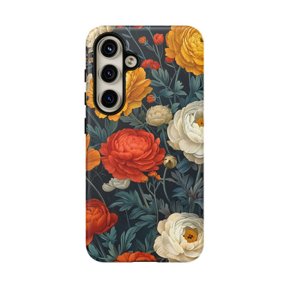 Floral Tough Case for Phones | Durable Floral Phone Cover, Boho Chic, Unique Gift for Her, Phone Protection, Flower Design