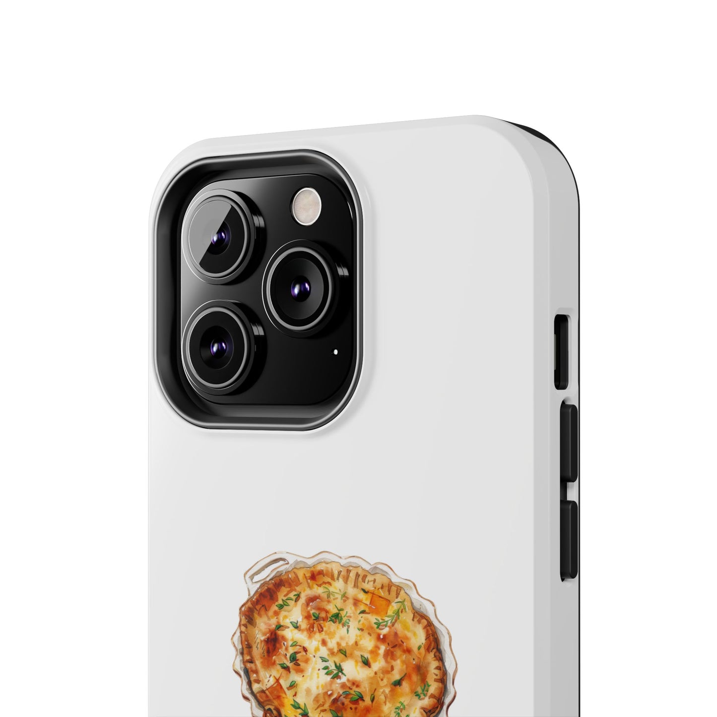 Cute Quiche Phone Case - Tough Protection for Food Lovers