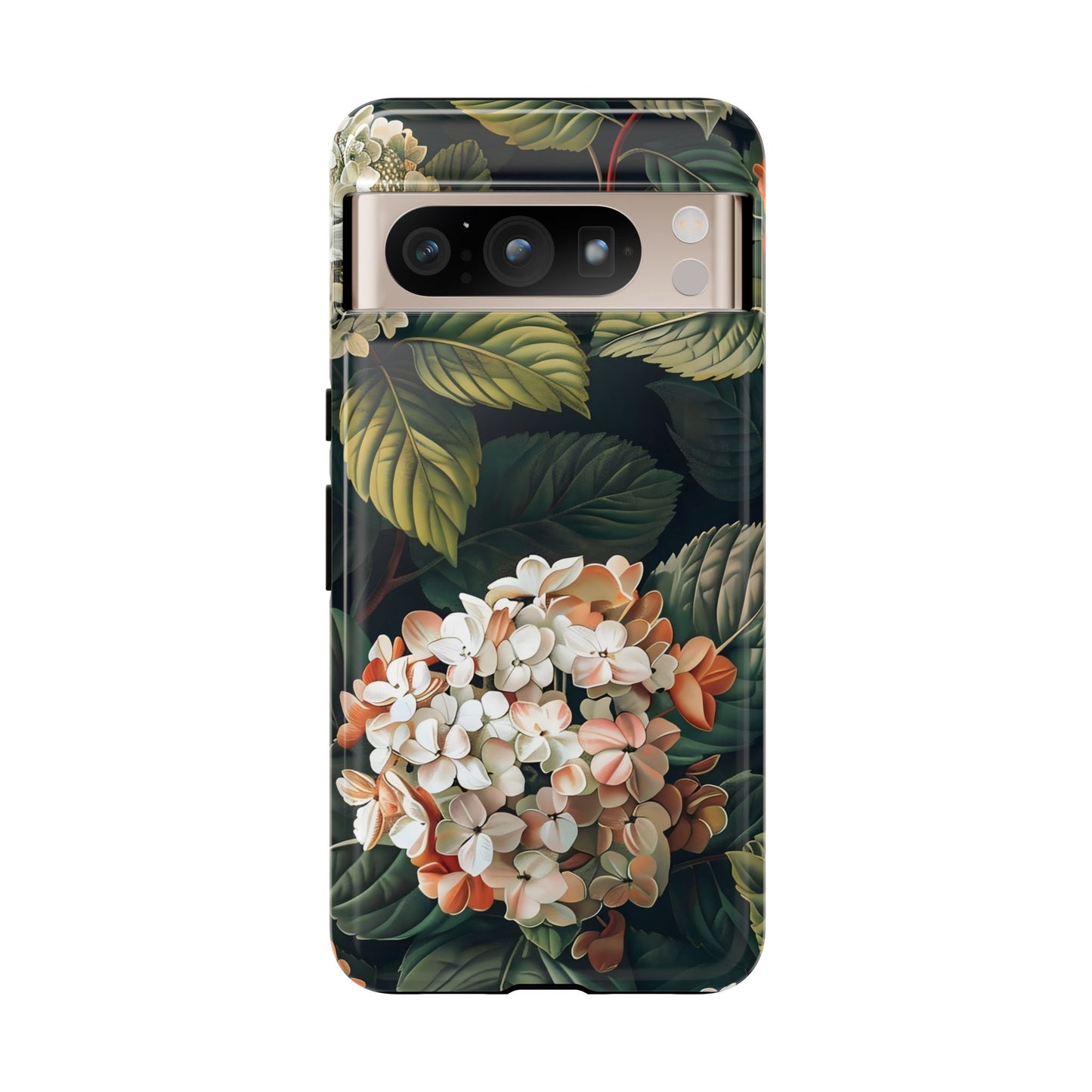 Floral Phone Case - Tough Cases, Nature Lover Gift, Floral Design, Botanical Phone Cover, Stylish Cellphone Accessory, Mother's Day Gift
