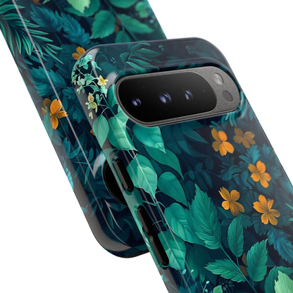 Tough Floral Phone Case, Floral Phone Cover, Nature-Inspired Phone Protector, Greenery Mobile Case, Eco-Friendly Gift Ideas