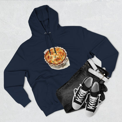 Three-Panel Fleece Hoodie - From Palaces to Plates - British Royal Cuisine