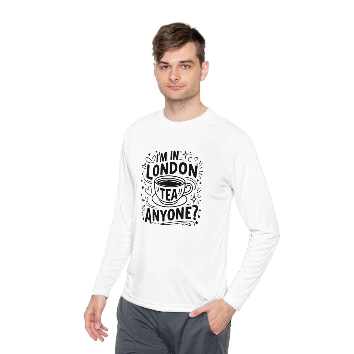 Unisex Lightweight Long Sleeve Tee - London's Nostalgic Tea