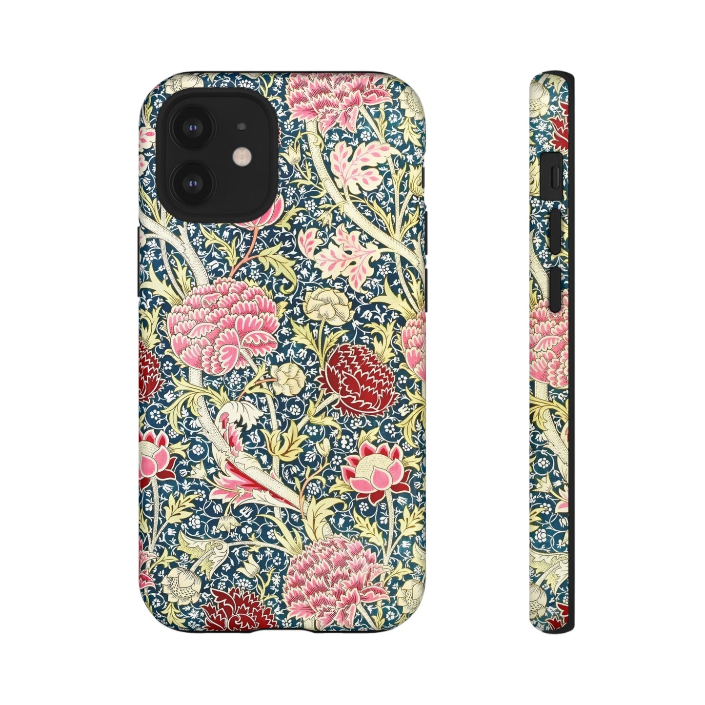 Floral Phone Case, Tough Cases, Durable Phone Cover, Stylish Phone Protector, Gift Idea for Nature Lovers, Floral Pattern Tech Accessories