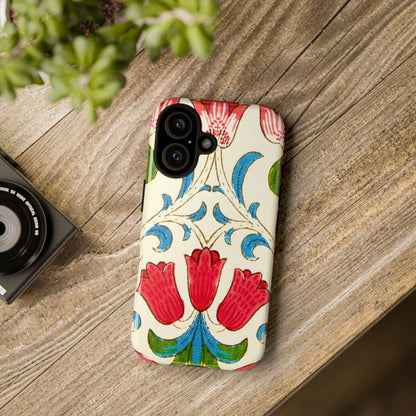 Floral Phone Case - Tough Cases | Stylish Protection, Gift for Her, Boho Phone Cover, Spring Accessory, Cute Tech