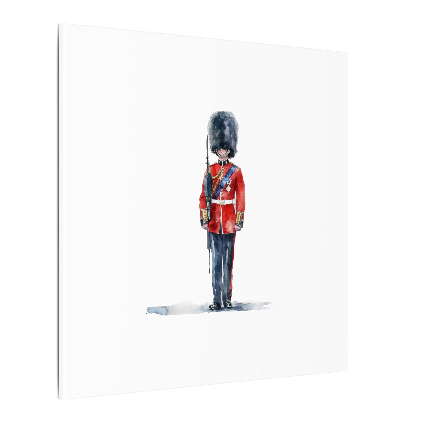 Royal Guard Canvas Art Print, British Soldier Wall Decor, Home Decoration, Gift for History Lovers, Art for Offices, Unique Wall Gallery
