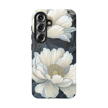 Elegant Floral Phone Case, Floral iPhone Cover, Flower Art Phone Case, Eco-Friendly Mobile Protection, Tough & Stylish Phone Case