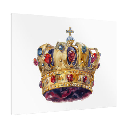 Crown Rolled Posters