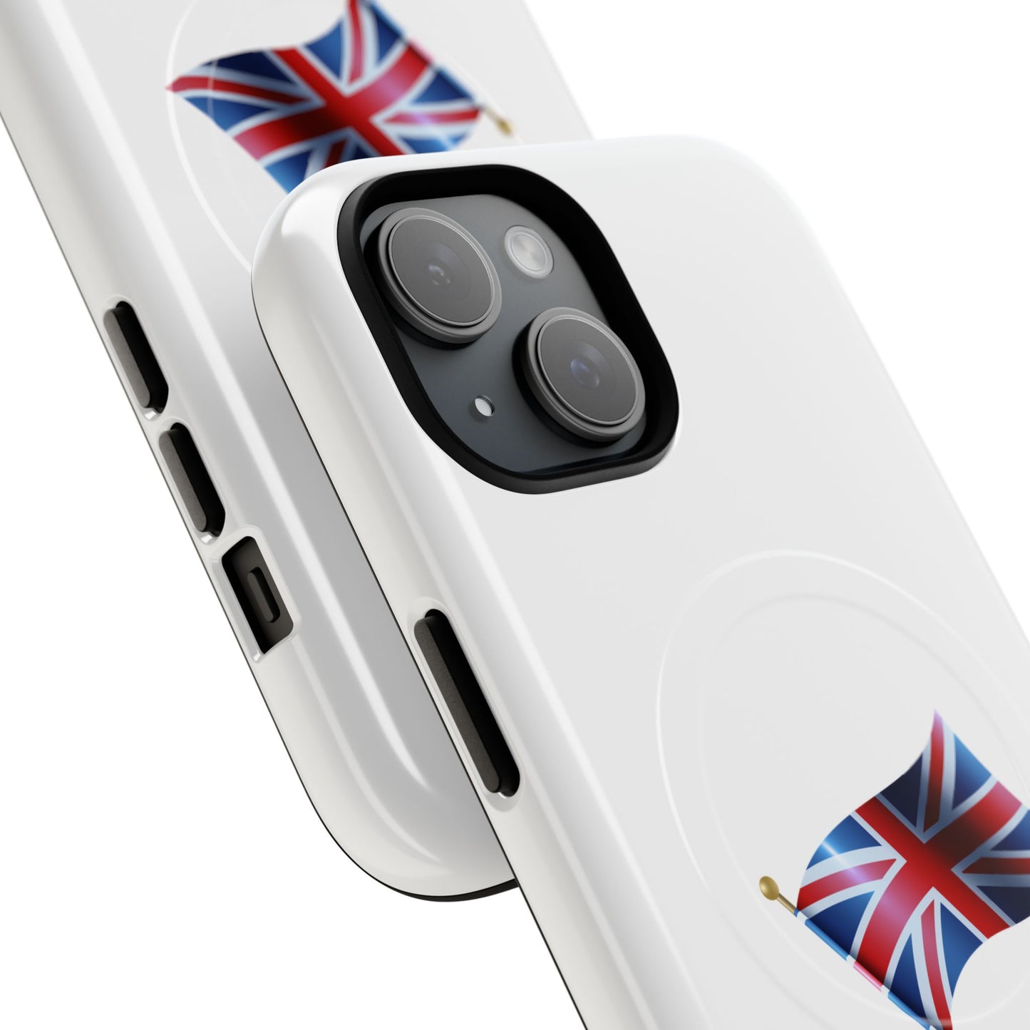 Union Jack Tough Magnetic Phone Case, Stylish Phone Cover, Unique Gift, Durable Phone Protector, British Flag Case, Travel Accessory