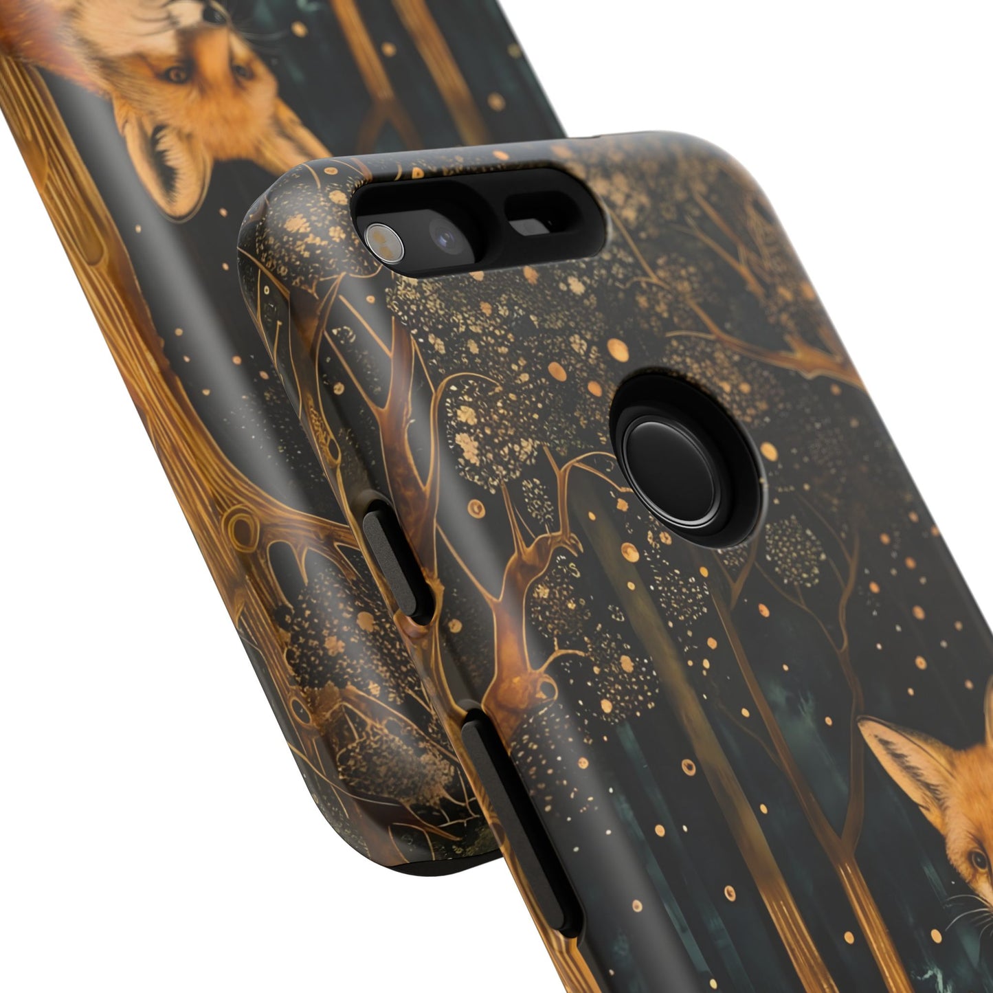 Fox Forest Phone Case, Cool Tough Case for Animal Lovers, Nature Themed Accessory, Unique Gifts for Her, Wildlife Protection
