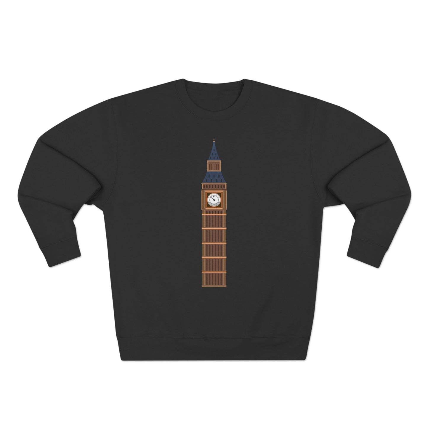 Unisex Crewneck Sweatshirt - Iconic Big Ben Clock Tower