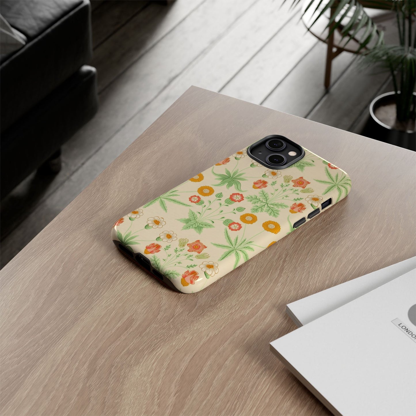 Floral Tough Cases | Stylish Phone Cover, Durable Protective Case, Gift for Her, Spring Accessories, Nature Lover