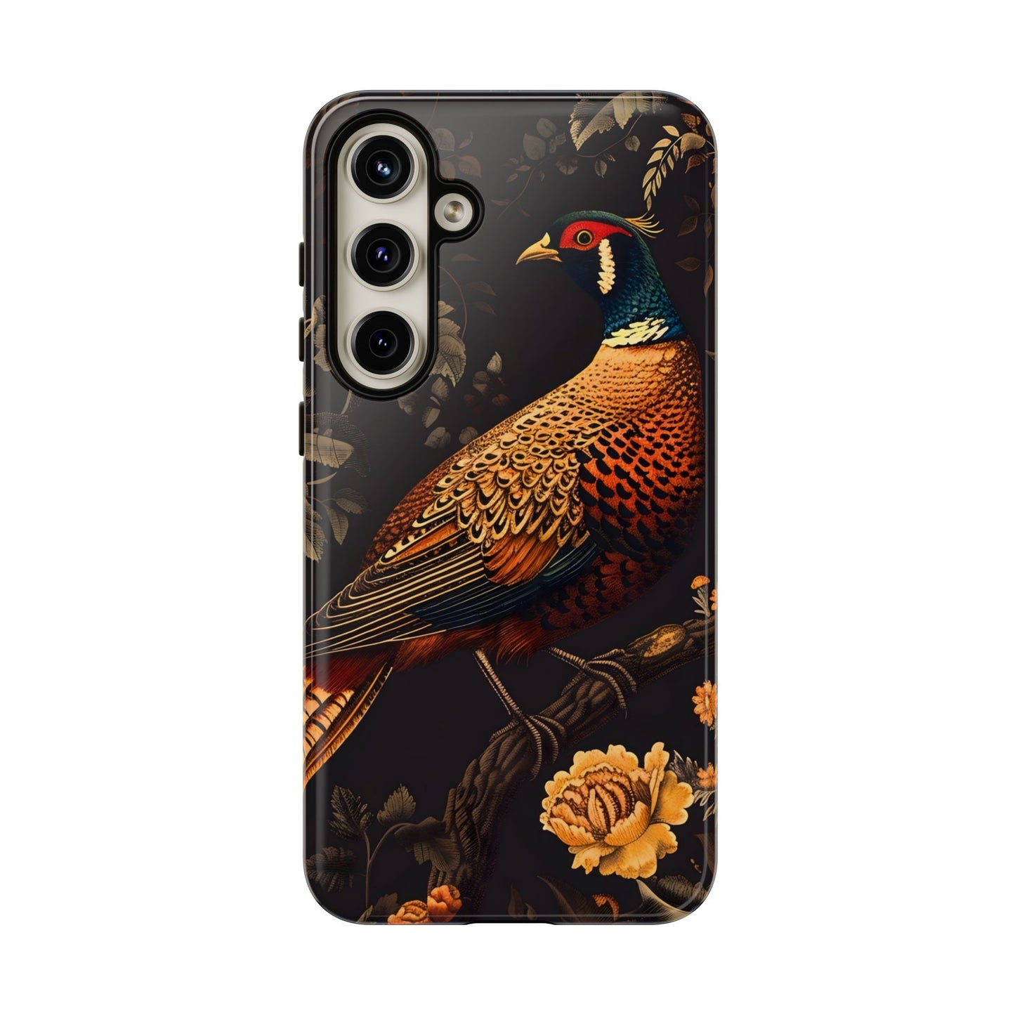 Elegant Bird Phone Case with Floral Design, Tough Phone Cover, Artistic Cell Phone Accessory, Unique Gift for Nature Lovers, Stylish [...]