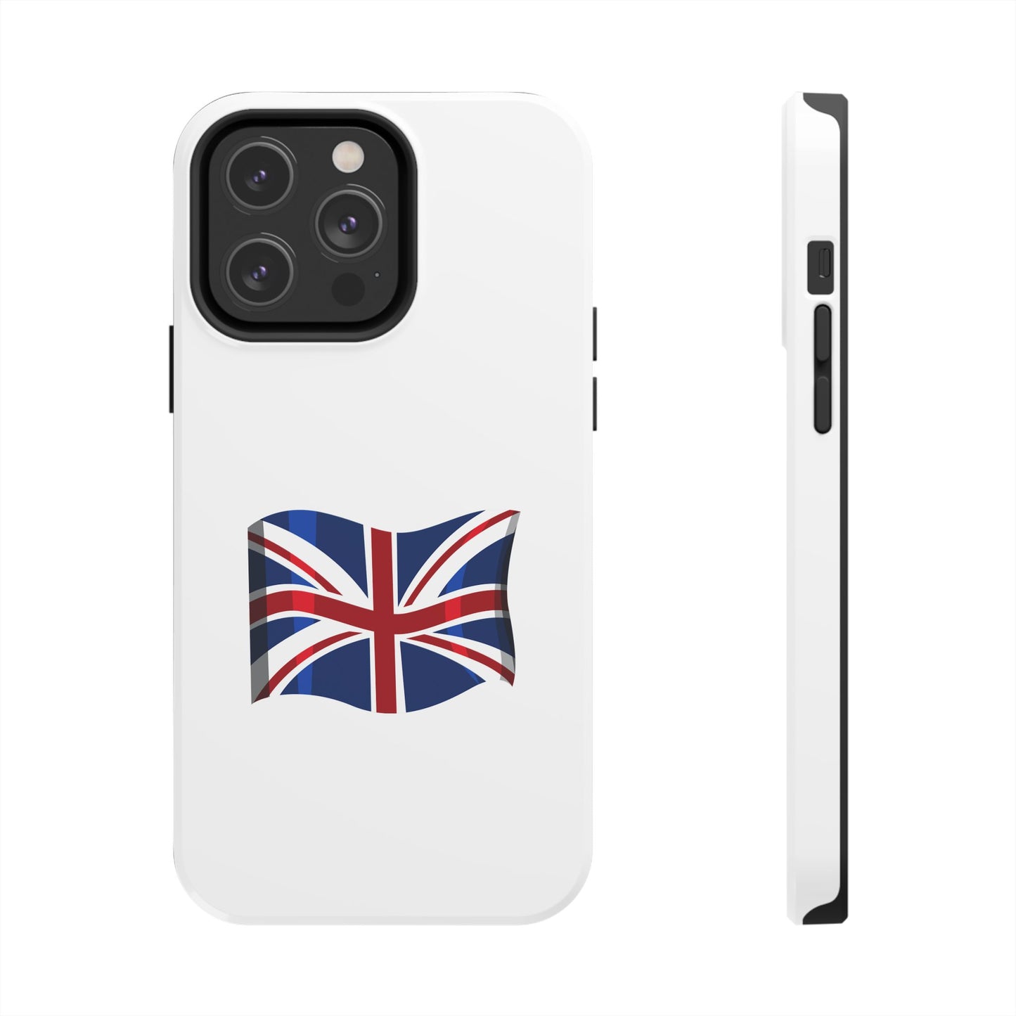 British Flag Tough Phone Case, Durable Phone Cover, Union Jack Case, Gift for UK Lovers, Stylish Phone Protector