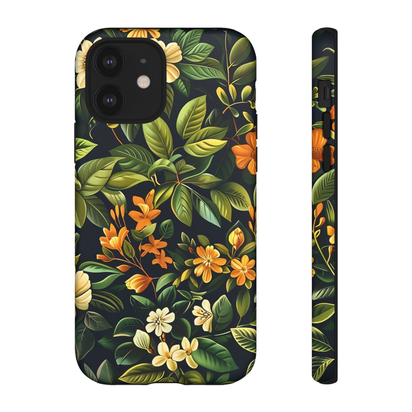 Floral Phone Case - Nature-Inspired Tough Cases for Everyday Use, Gift for Nature Lovers, Phone Protection, Unique Design