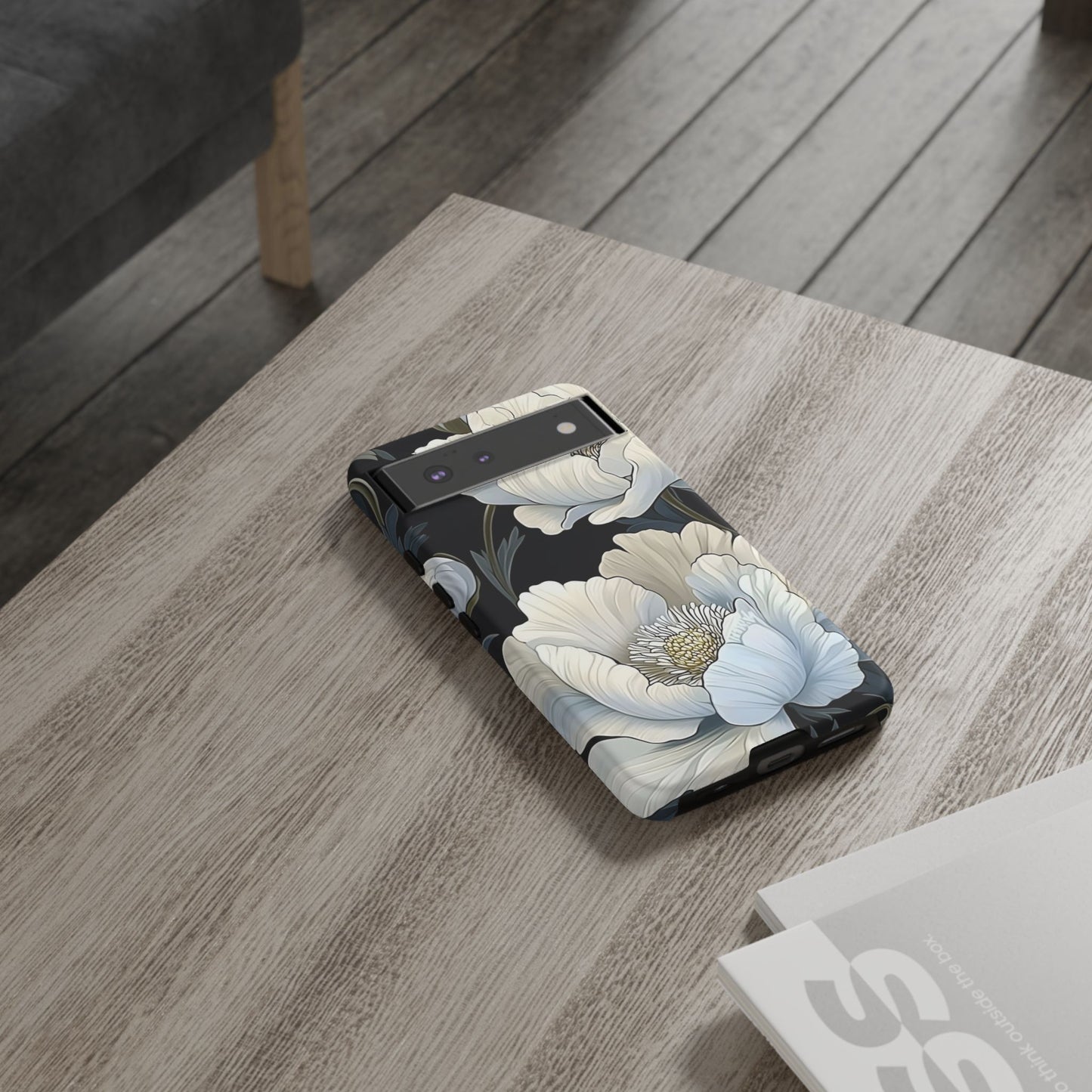 Floral Phone Case, Tough Cases for Women, Stylish Phone Cover, Floral Design Phone Protector, Nature Inspired Tech Accessories