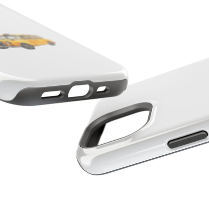 New York Taxi Magnetic Phone Case, Cute Gift for NYC Lovers, Travel Accessories, Unique Phone Cover, Durable Tough Case
