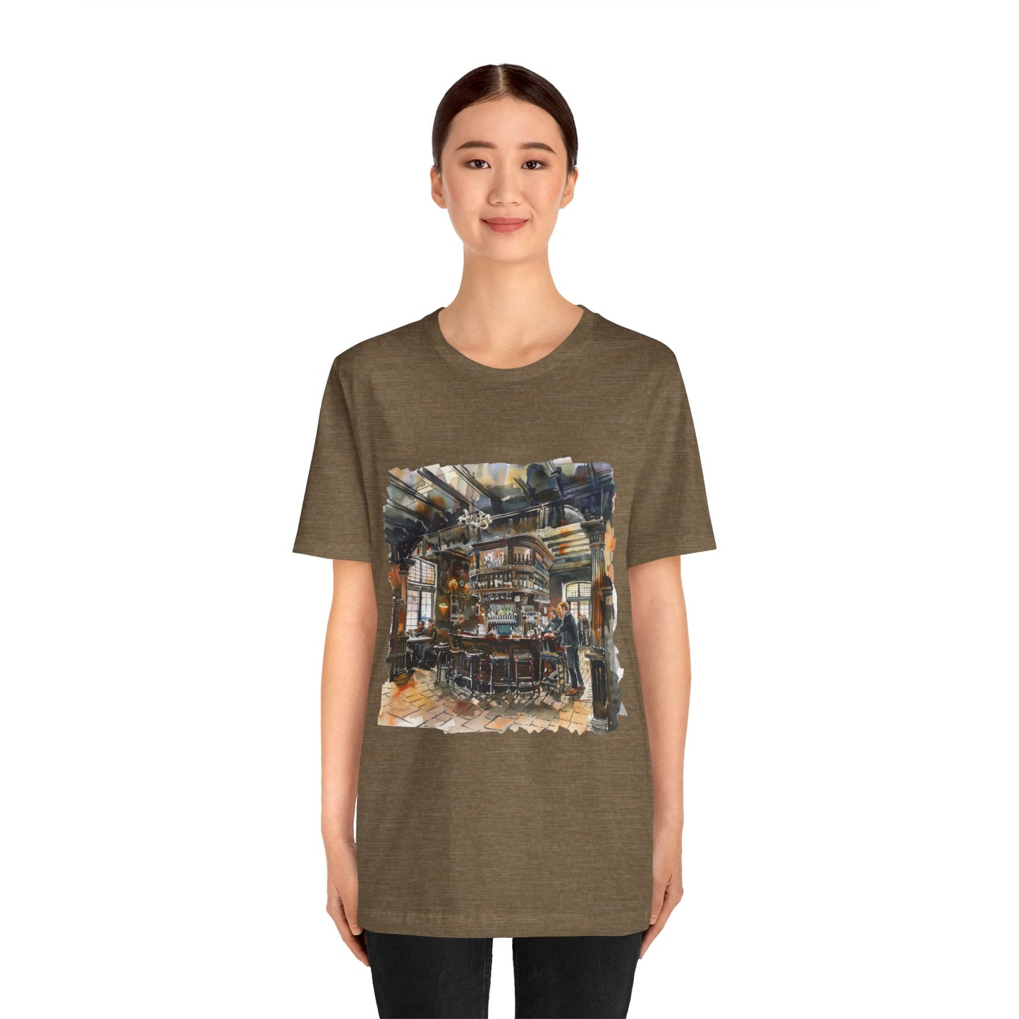 Unisex Jersey Short Sleeve Tee - The Local Spot - Authentic British Pub Vibes