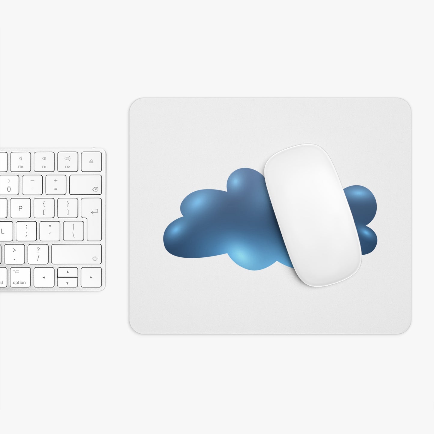 Cozy Cloud Mouse Pad | Aesthetic Desk Accessory for Home Office, Gifts for Students, Cloud Decor, Cloudy Day Vibe, Unique Mouse Pad