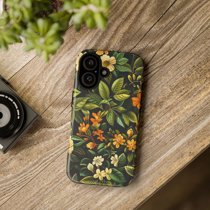 Floral Phone Case - Nature-Inspired Tough Cases for Everyday Use, Gift for Nature Lovers, Phone Protection, Unique Design
