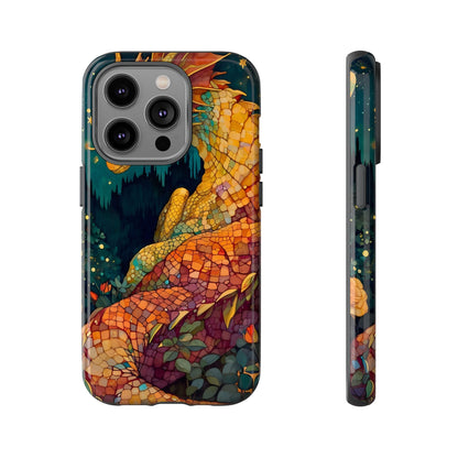 Dragon Art Phone Case, Tough Phone Cover, Fantasy Gift, Unique Mobile Accessory, Dragon Lover Gift, Stylish Protection